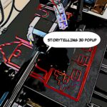 PopUp Storytelling-schablonendruck