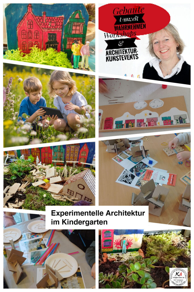 Collagen aus Kindergarten-Workshops KITA