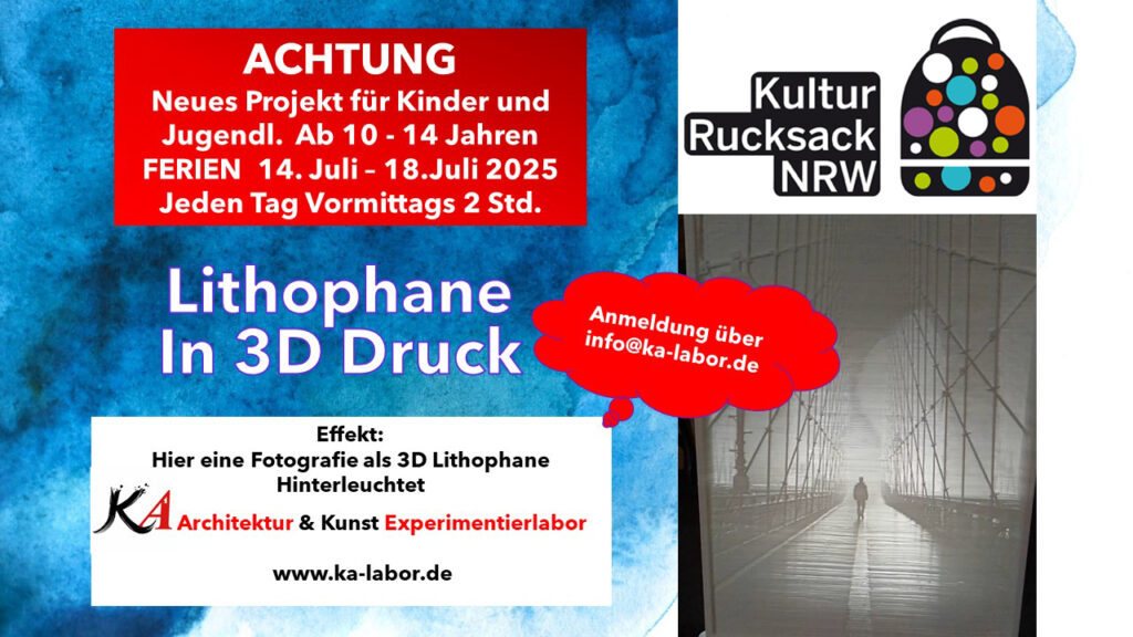 Fotografie-und 3D Workshop gemixt